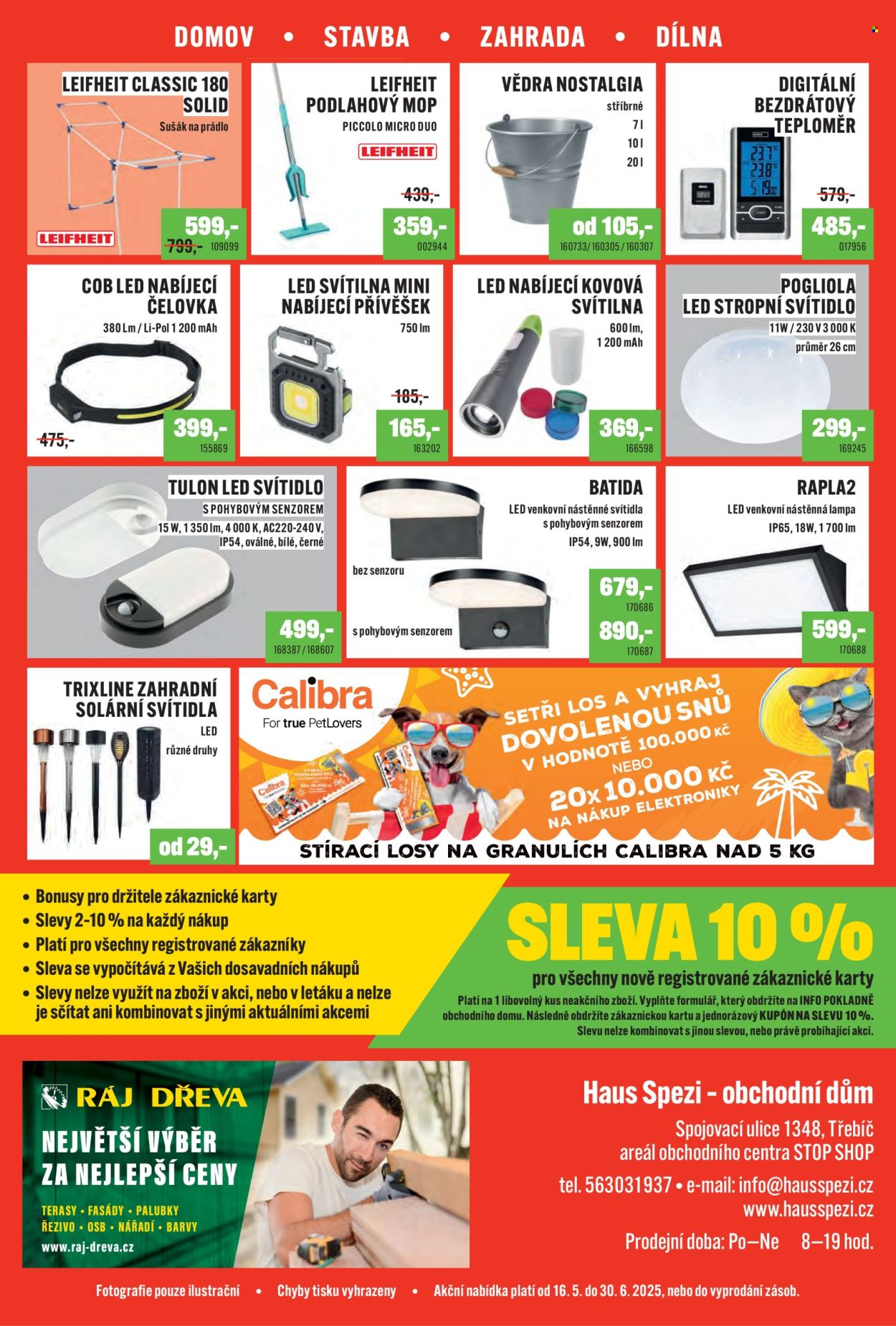 Leták Haus Spezi - 16.5.2025 - 30.6.2025. Strana 6