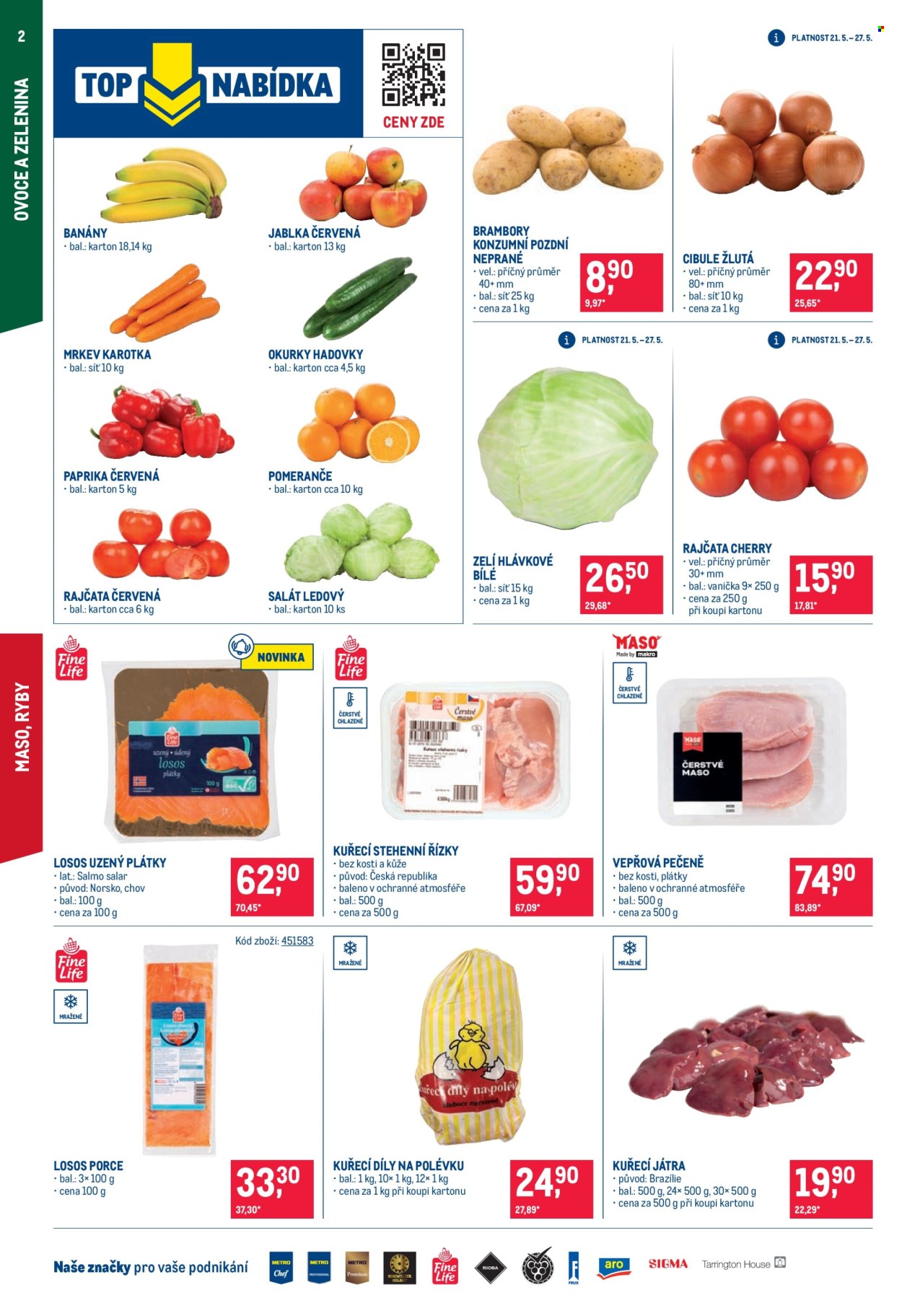 Leták MAKRO - 21.5.2025 - 3.6.2025. Strana 1