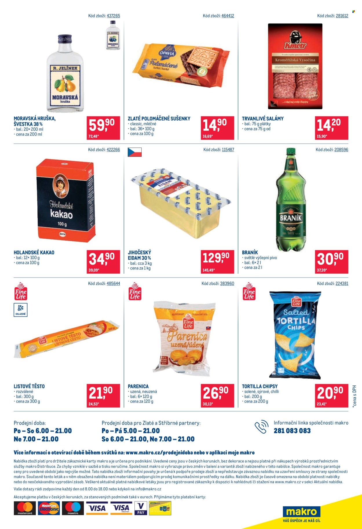 Leták MAKRO - 21.5.2025 - 3.6.2025. Strana 1