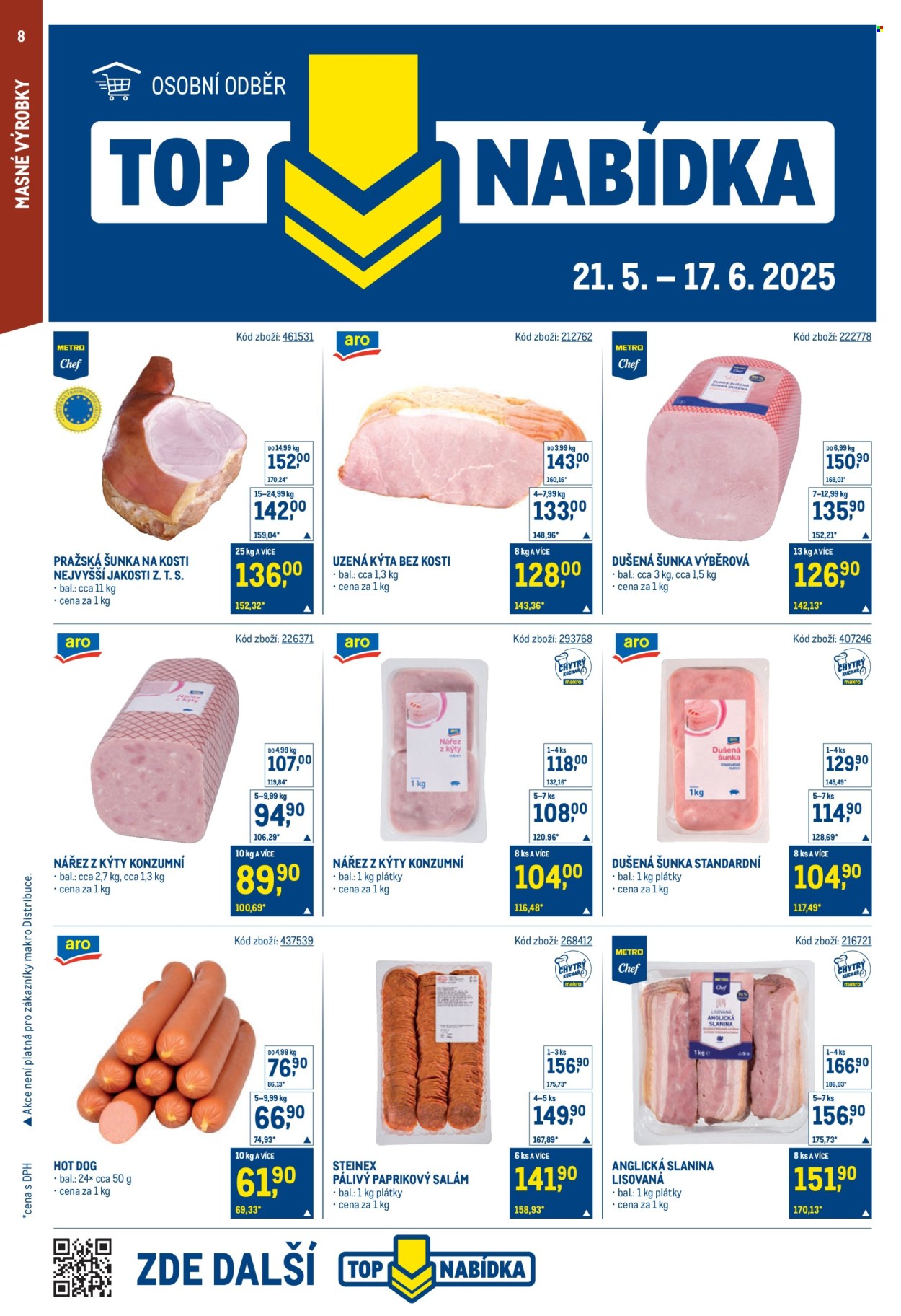 Leták MAKRO - 21.5.2025 - 3.6.2025. Strana 1