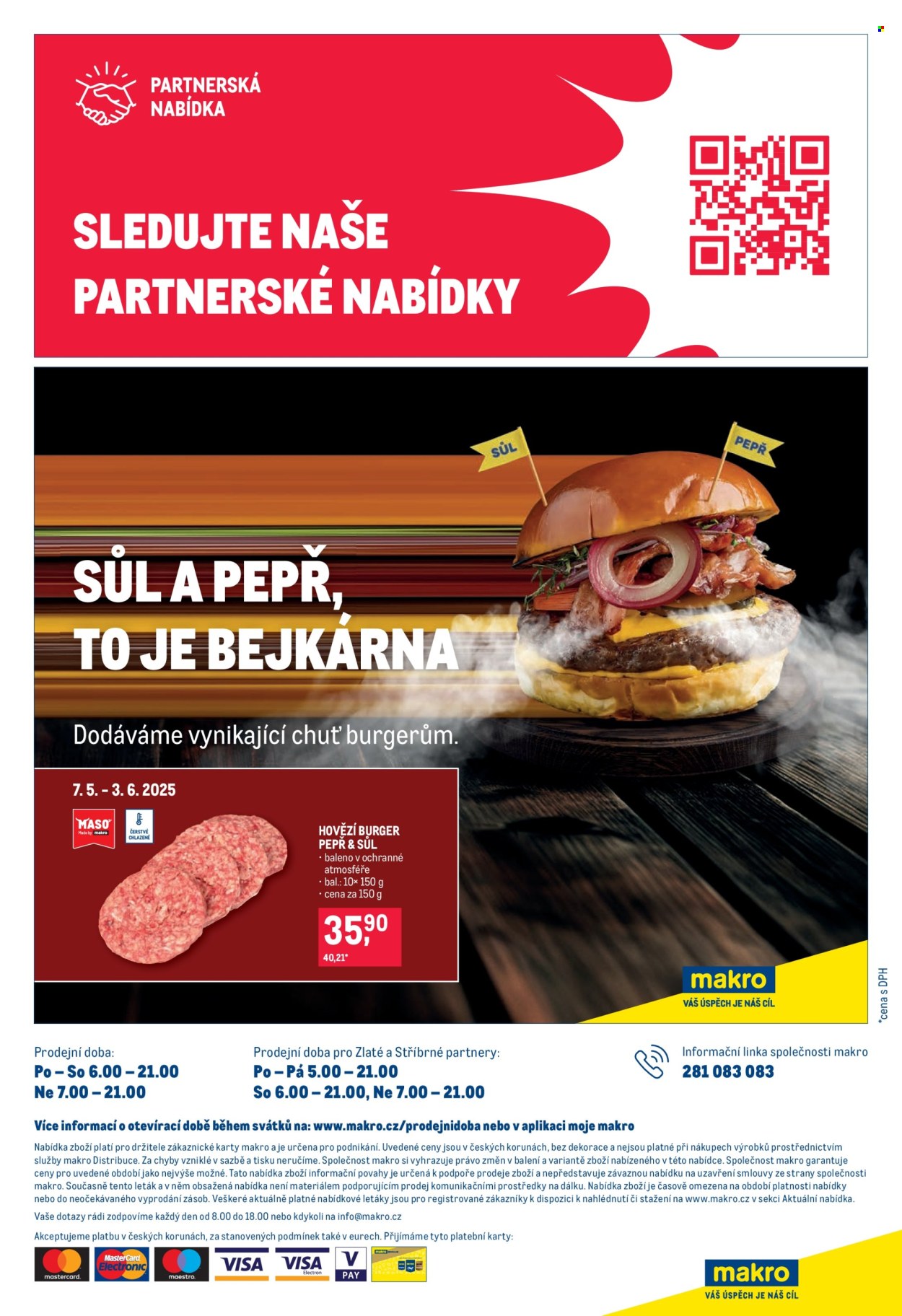 Leták MAKRO - 21.5.2025 - 3.6.2025. Strana 1