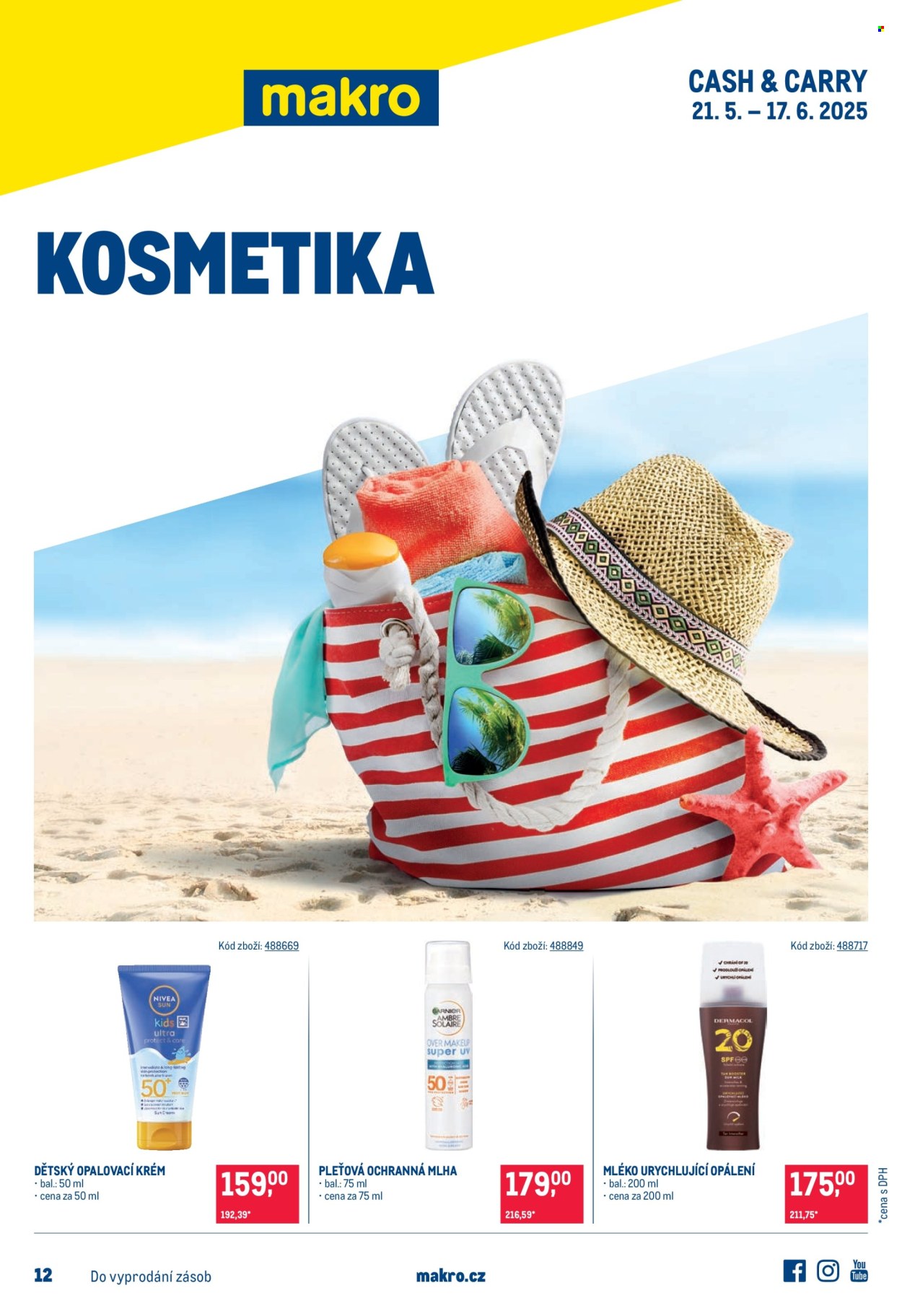 Leták MAKRO - 21.5.2025 - 17.6.2025. Strana 1