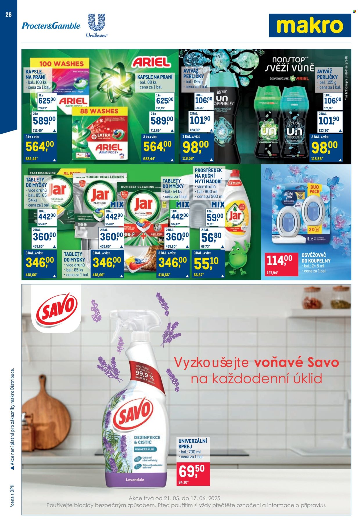 Leták MAKRO - 21.5.2025 - 17.6.2025. Strana 1
