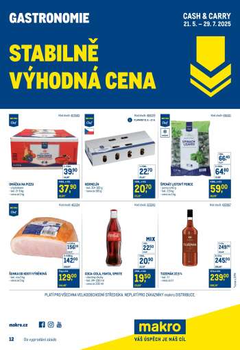 Leták MAKRO - 21.5.2025 - 29.7.2025.