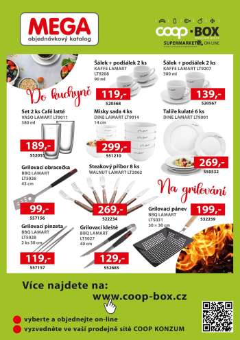 Leták Konzum.