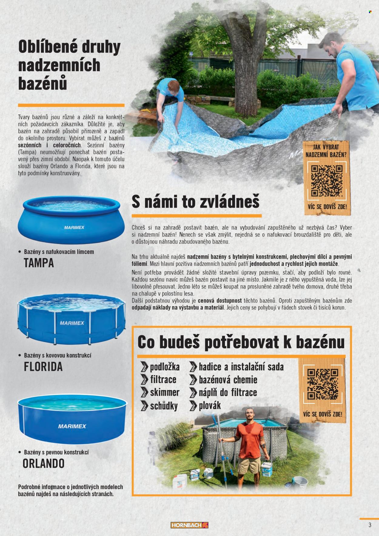 Leták HORNBACH. Strana 3