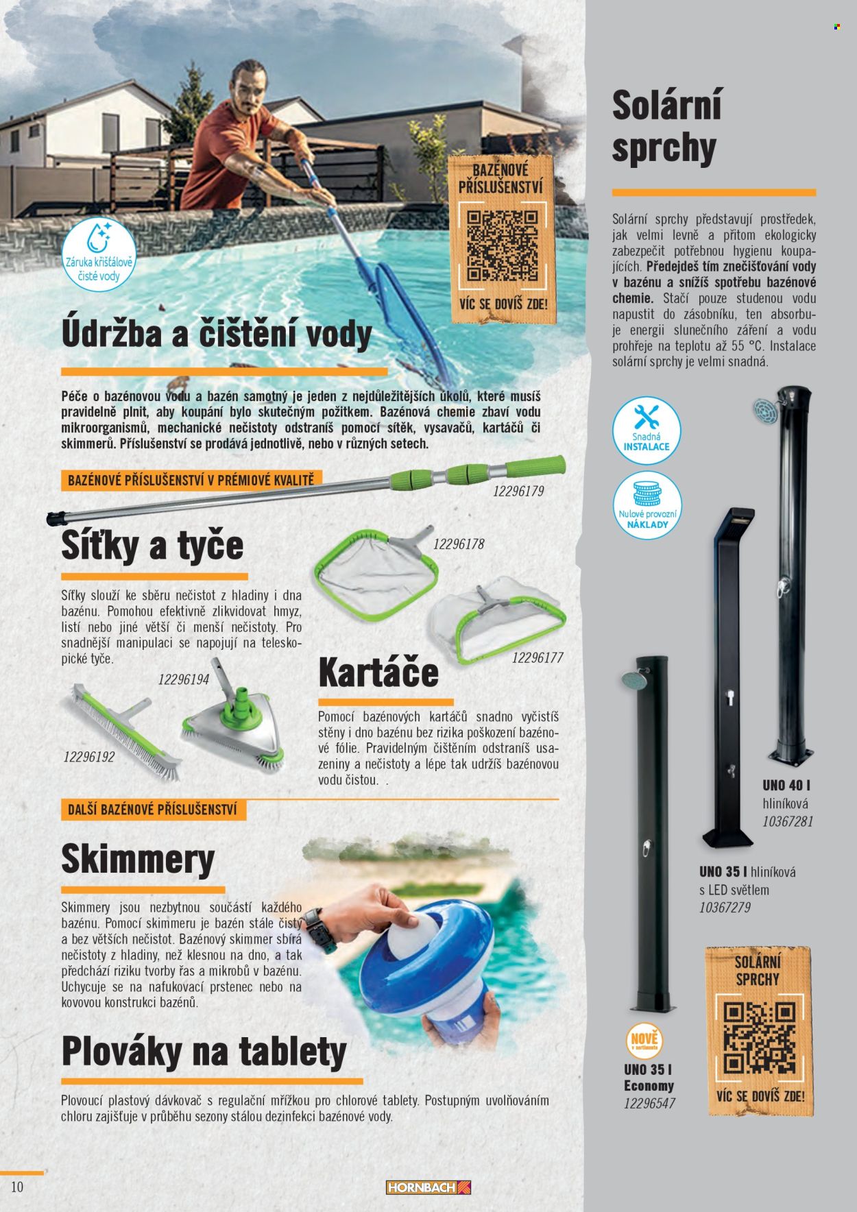 Leták HORNBACH. Strana 10