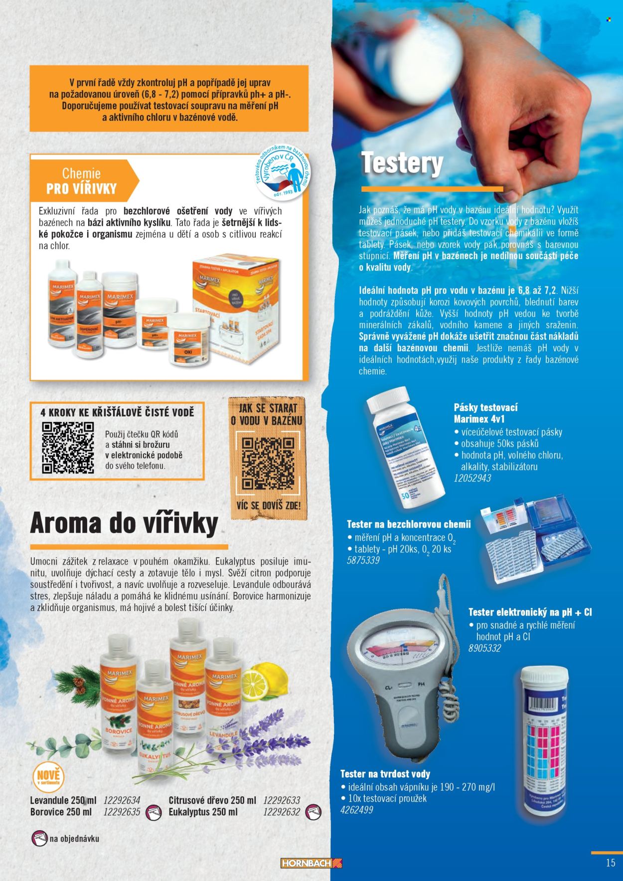 Leták HORNBACH. Strana 15