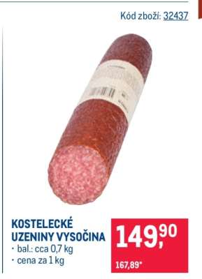 Kostelecké uzeniny Vysočina