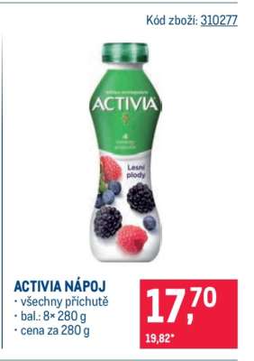 Activia nápoj