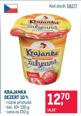 Krajanka dezert 10 %