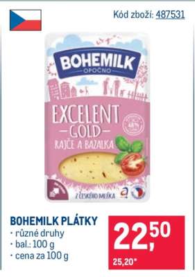 BOHEMILK PLÁTKY