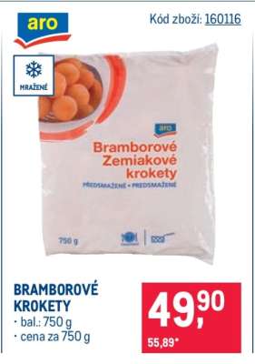 Bramborové krokety