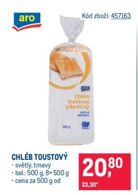 Chléb toustový