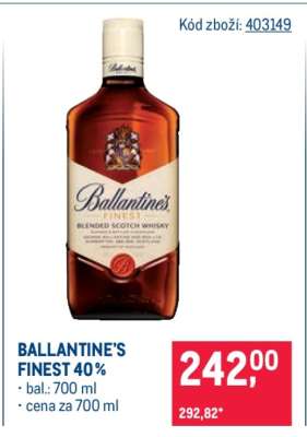 Ballantine’s Finest 40 %