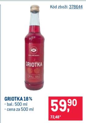Griotka 18%