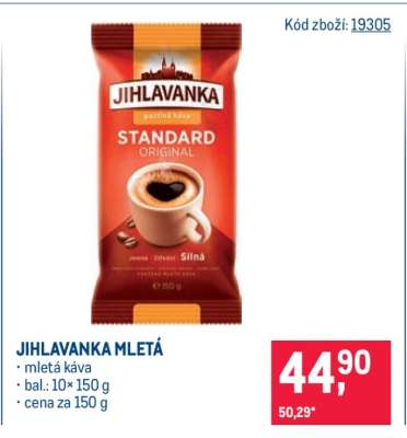 JIHLAVANKA MLETÁ