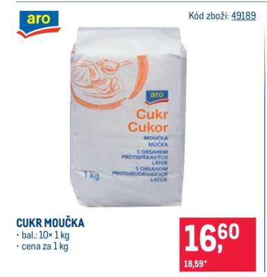 Cukr moučka