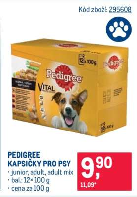 Pedigree kapsičky pro psy