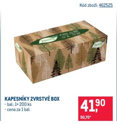KAPESNÍKY 2VRSTVÉ BOX