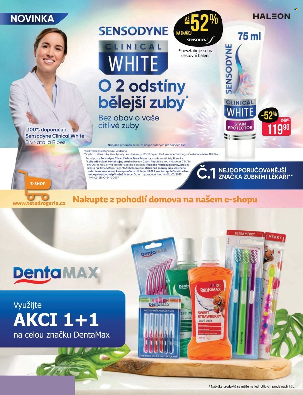 Leták Teta drogerie - 7.5.2025 - 3.6.2025. Strana 1