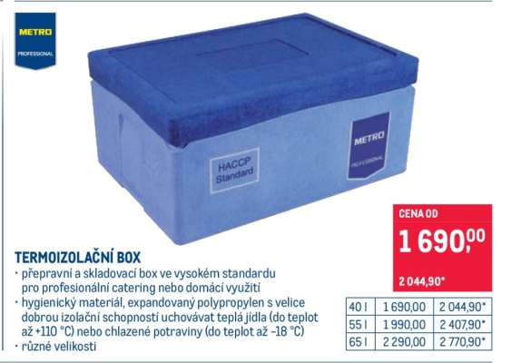 TERMOIZOLAČNÍ BOX