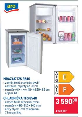 CHLADNIČKA TFS 8540