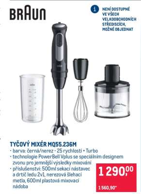 TYČOVÝ MIXÉR MQ55.236M