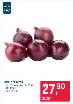 Cibule červená