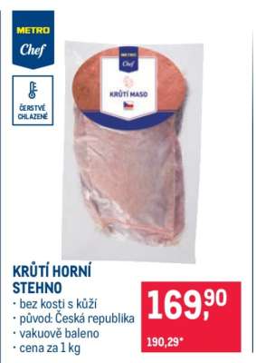 KRŮTÍ HORNÍ STEHNO