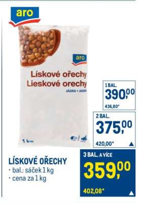 Lískové ořechy