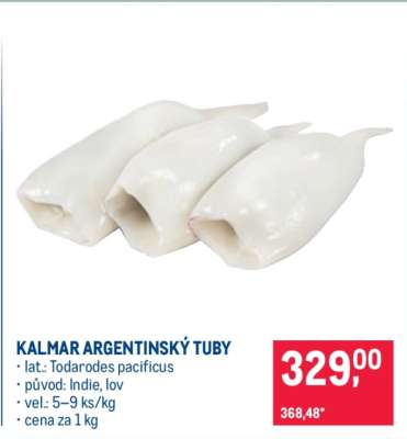 KALMAR ARGENTINSKÝ TUBY