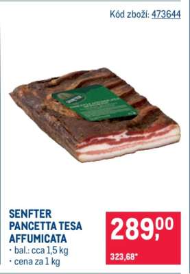 SENFTER – PANCETTA TESA AFFUMICATA