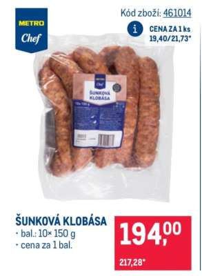 Šunková klobása