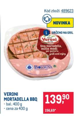 VERONI MORTADELLA BBQ