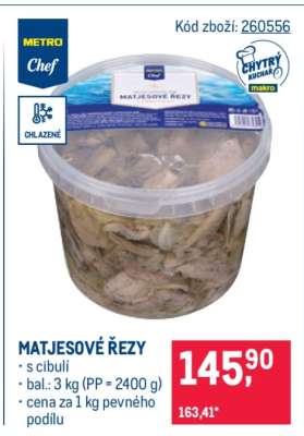Matjesové řezy