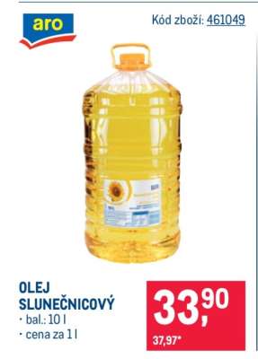 Olej slunečnicový