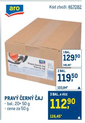 PRAVÝ ČERNÝ ČAJ