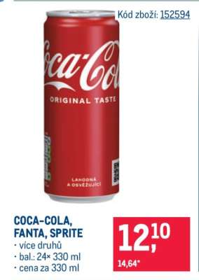 Coca-Cola, Fanta, Sprite