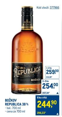 Božkov Republica 38 %