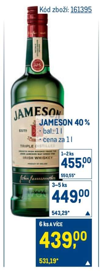 Jameson 40 %