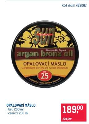 OPALOVACÍ MÁSLO