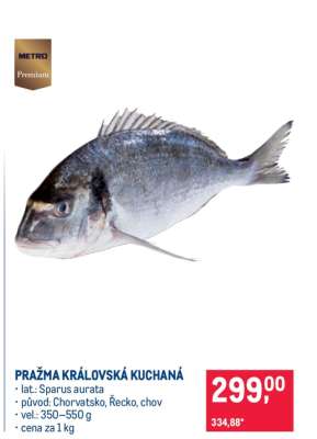 Pražma královská kuchaná