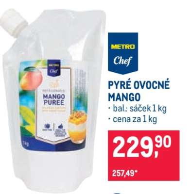 PYRÉ OVOCE MANGO
