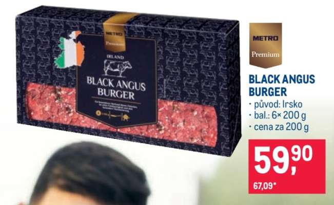 Black Angus burger