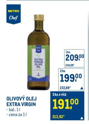 Olivový olej extra virgin