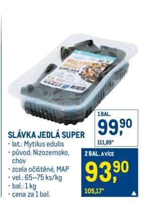 Slávka jedlá Super