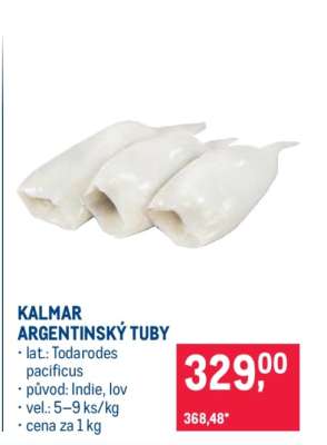 KALMAR ARGENTINSKÝ TUBY