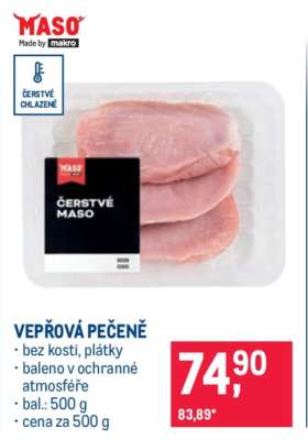 VEPŘOVÁ PEČENĚ*