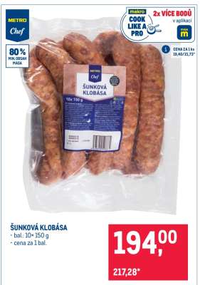 Šunková klobása